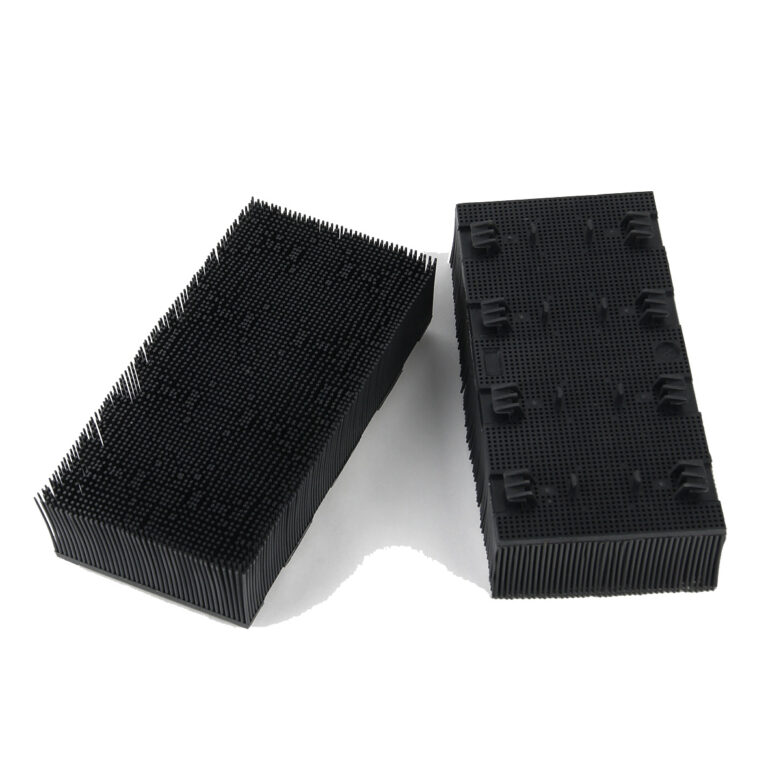 Black bristle blocks
